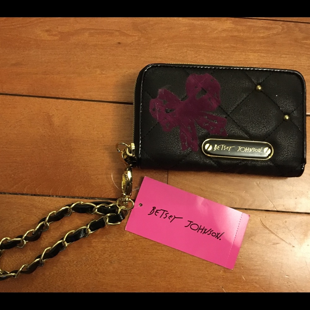 Betsey Johnson wristlet